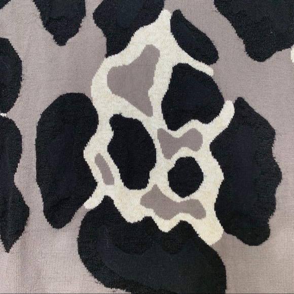 French Connection Sweater dress with floral print. - Picture 2 of 2